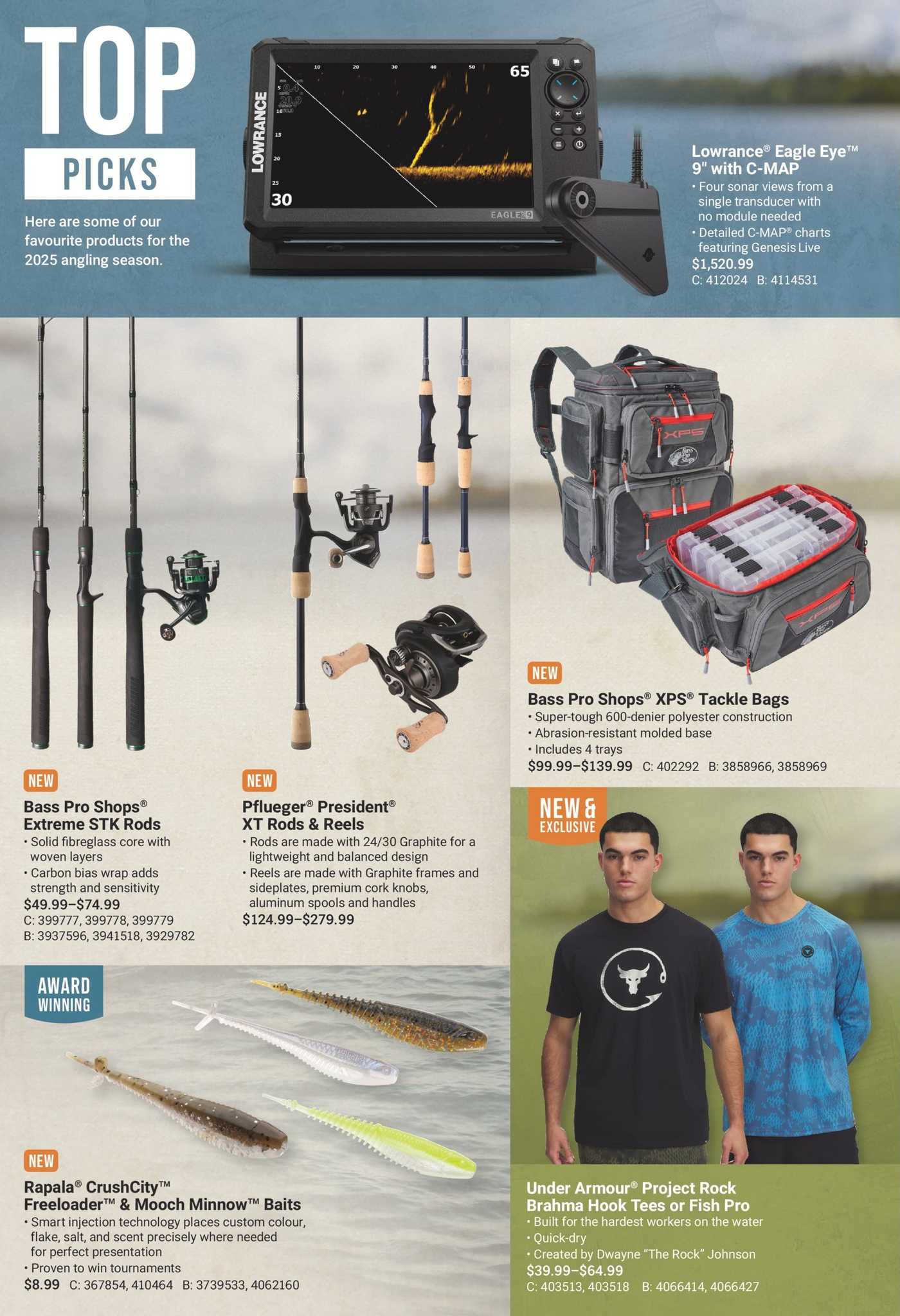 Bass Pro Shops Spring Fishing Catalogue April 1 to May 1