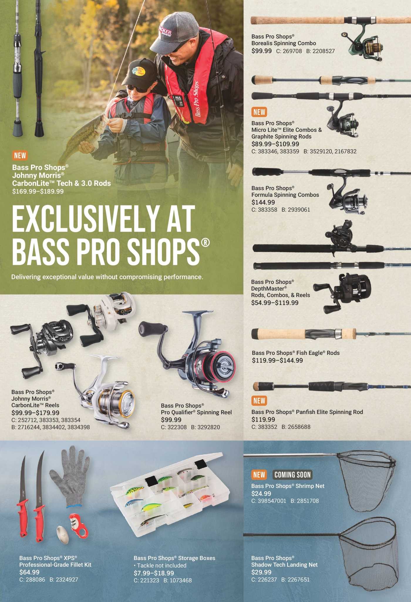 Bass Pro Shops Spring Fishing Catalogue April 1 to May 1