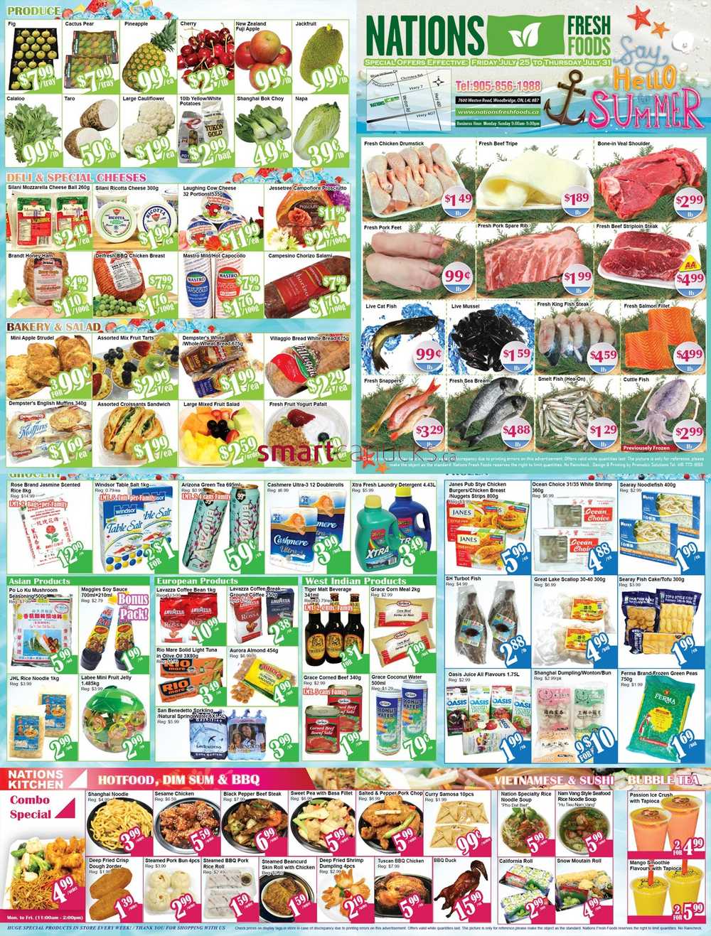 Nations Fresh Foods Flyer (Vaughan) July 25 to July 31