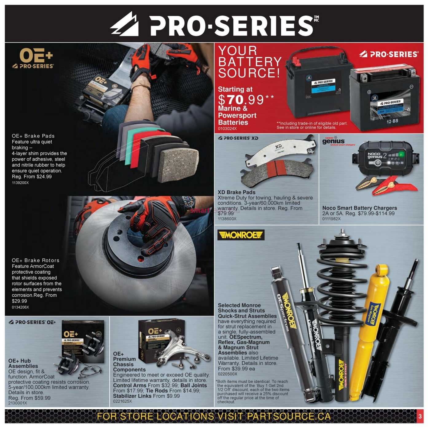 PartSource Flyer July 31 to August 6