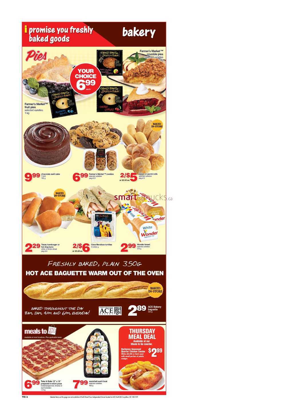 Independent Grocer (West) flyer August 1 to 7