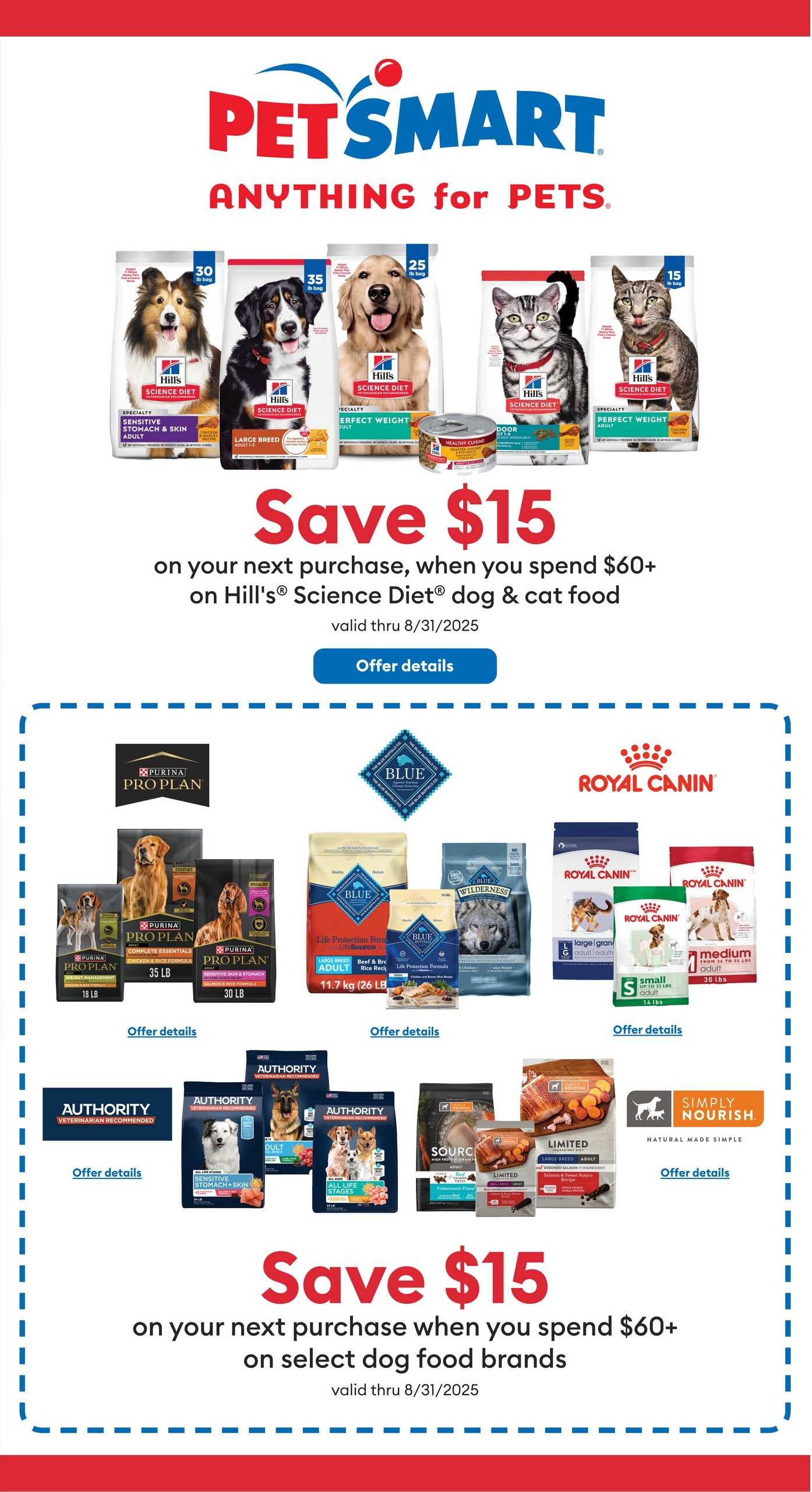 PetSmart Flyer August 28 to 31