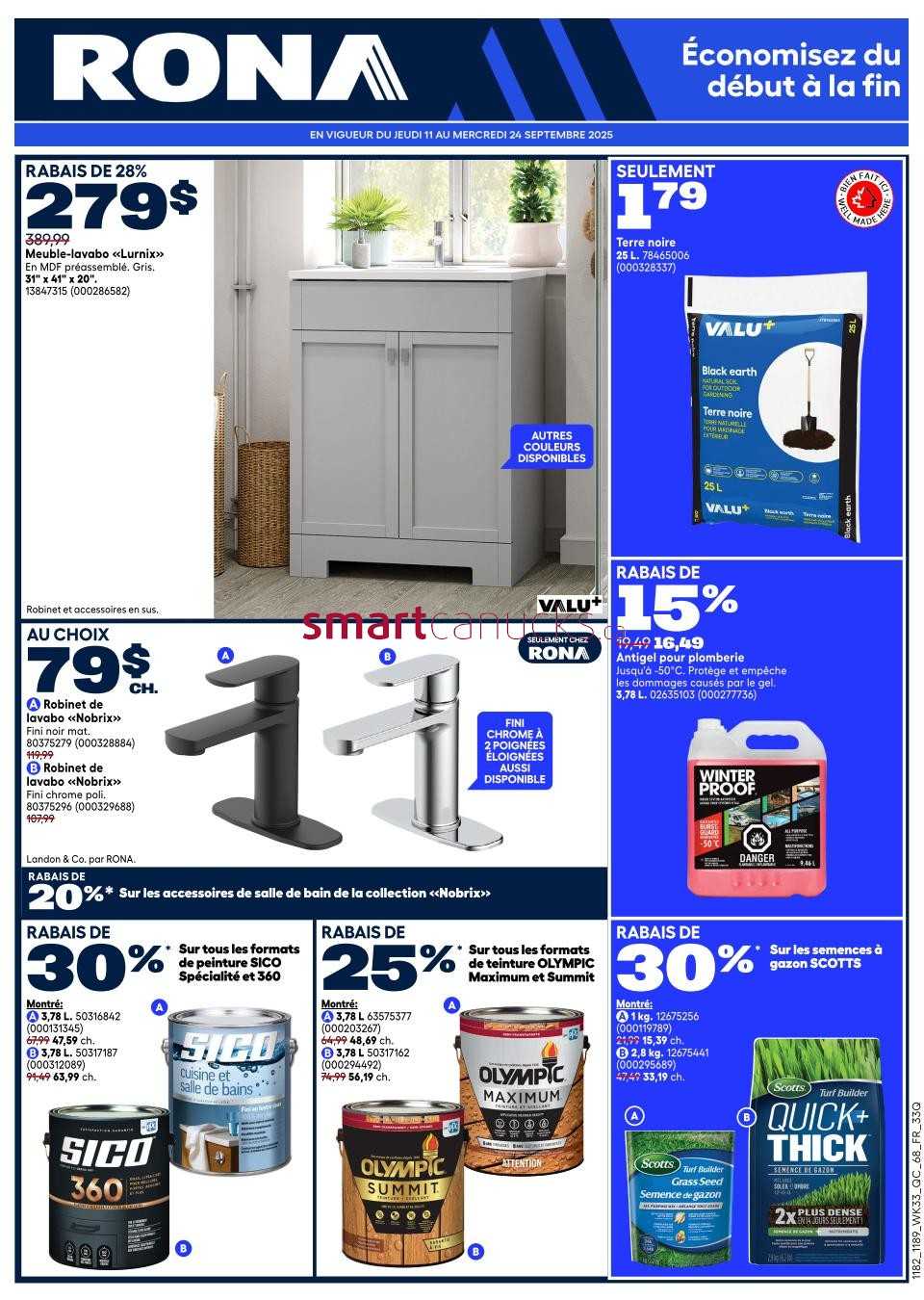 Rona & Rona+ Canada Flyers