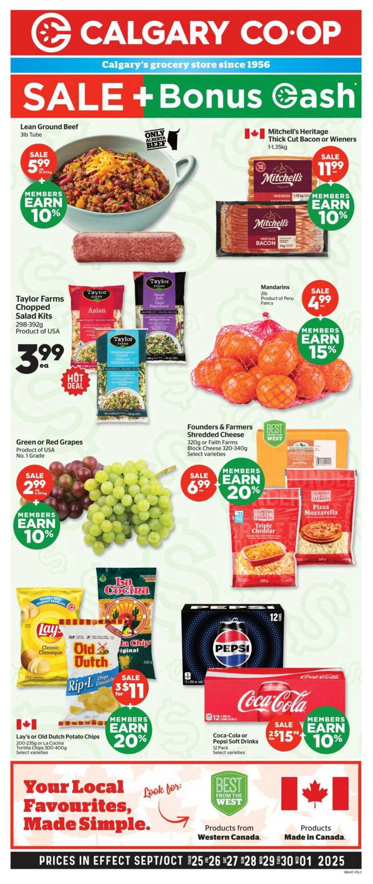 Calgary Co op Flyer September 25 To October 1