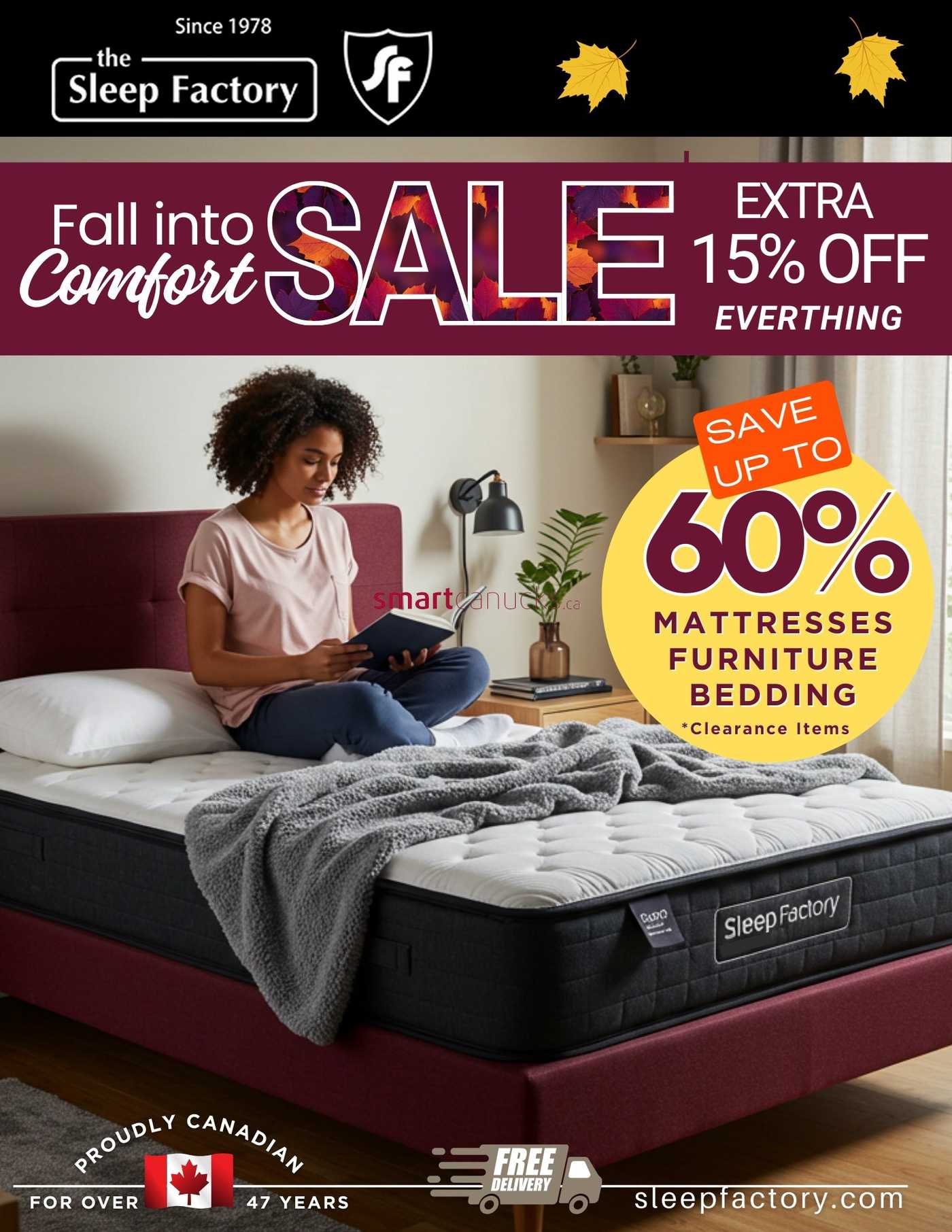 The Sleep Factory Flyer September 25 to October 31