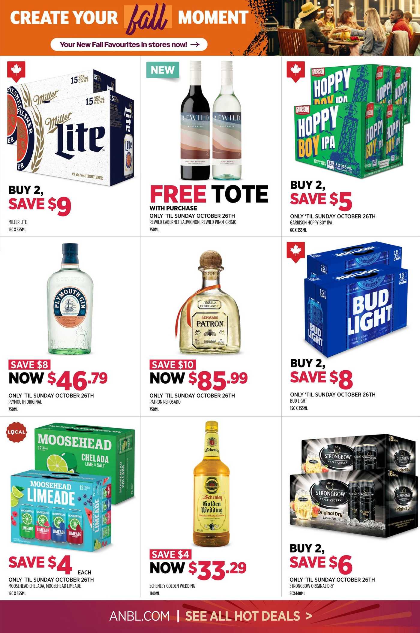 ANBL Flyer October 2 to 15