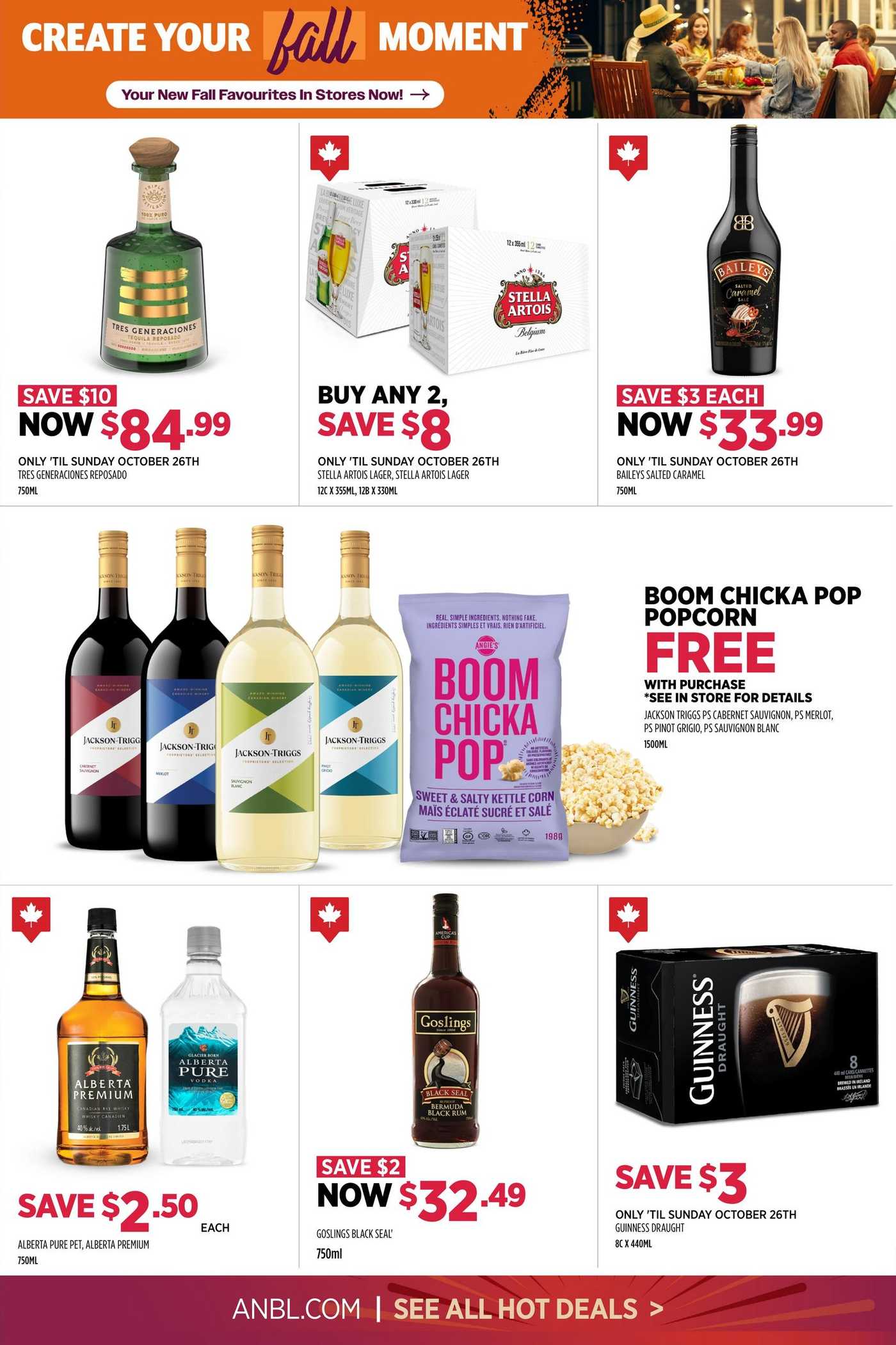 ANBL Flyer October 23 to 26