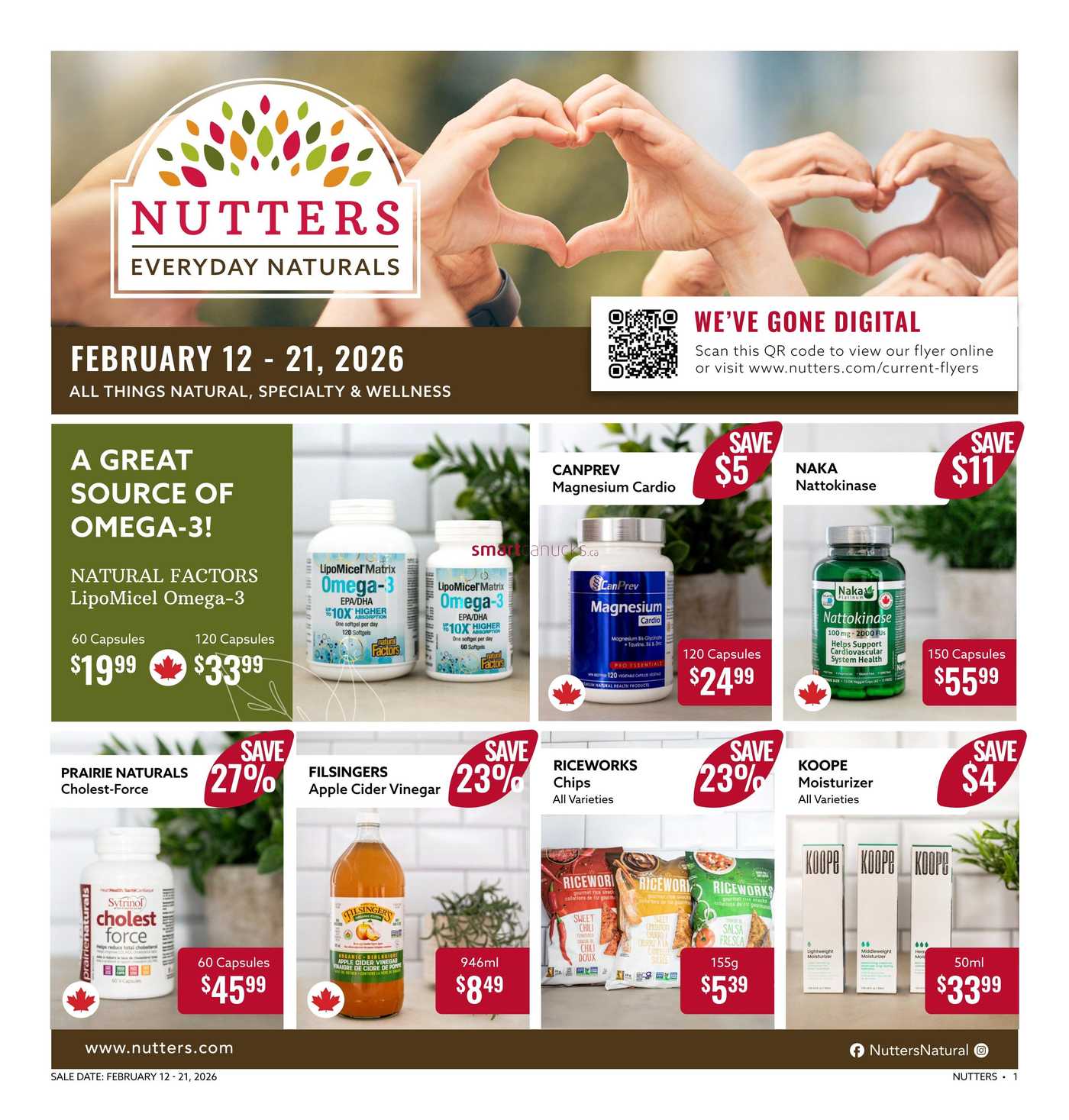 Nutters Everyday Naturals Canada Flyers