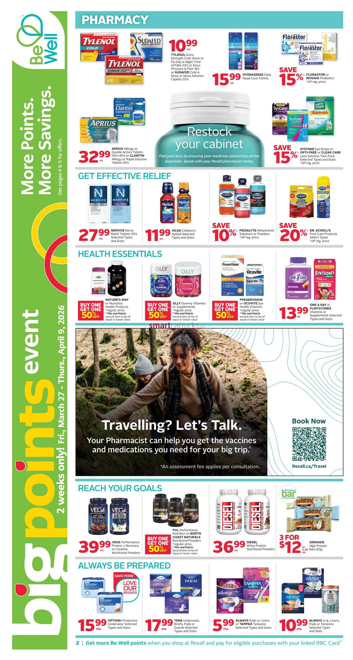 Rexall (MB) Flyer March 27 to April 2