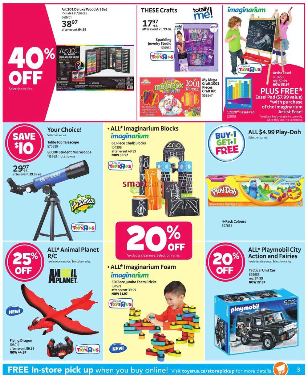 Toys R Us flyer October 24 to 30