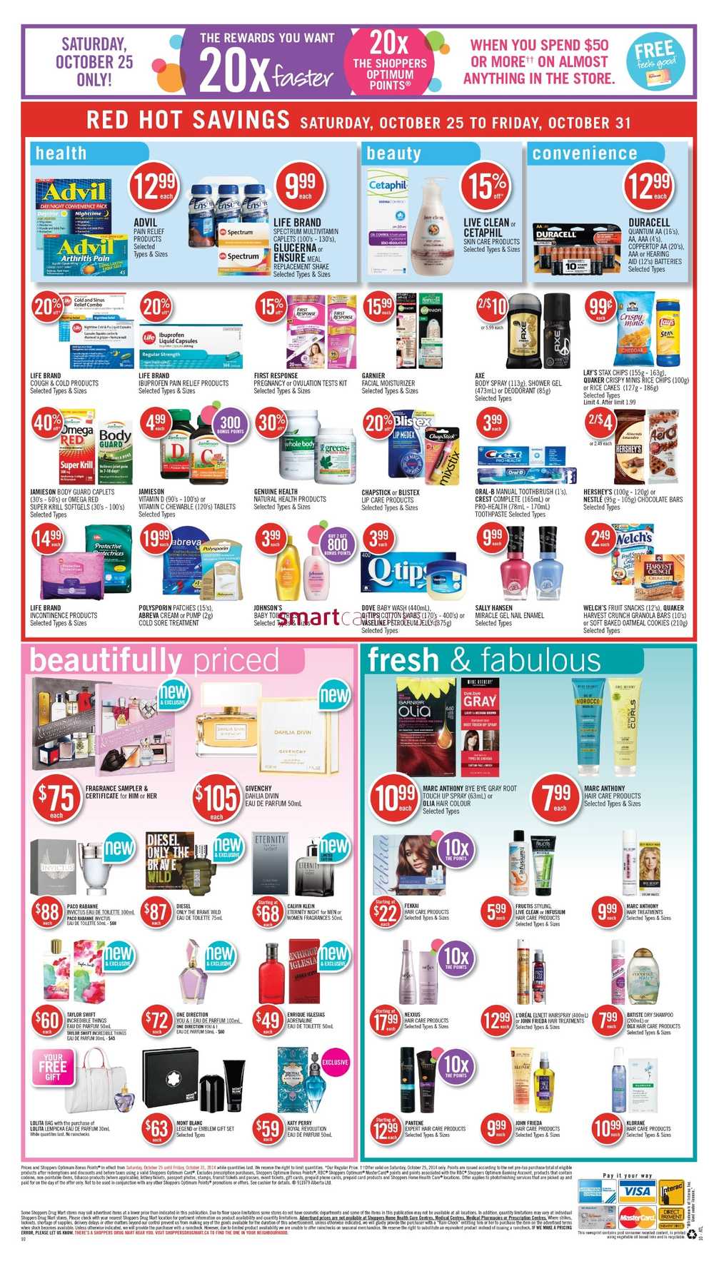 Shoppers Drug Mart (atlantic) Flyer October 25 To 31