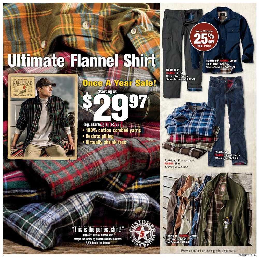 Flannel lined jeans bass on sale pro