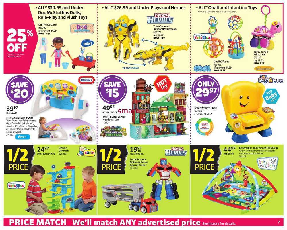 Toys R Us and Babies R Us Black Friday 2014 Flyer