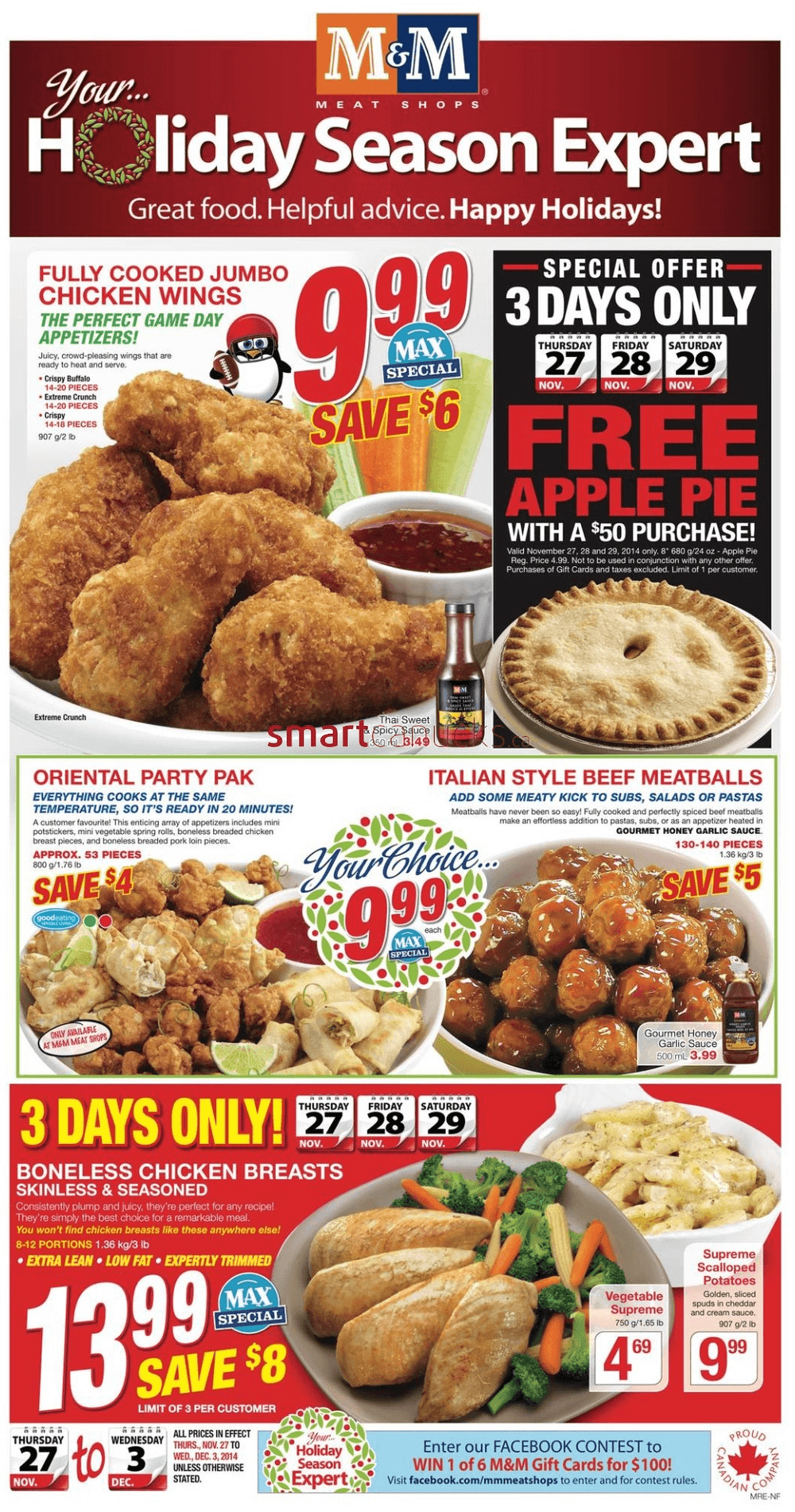 M M Meat Shops Atlantic Flyer November 27 To December 3