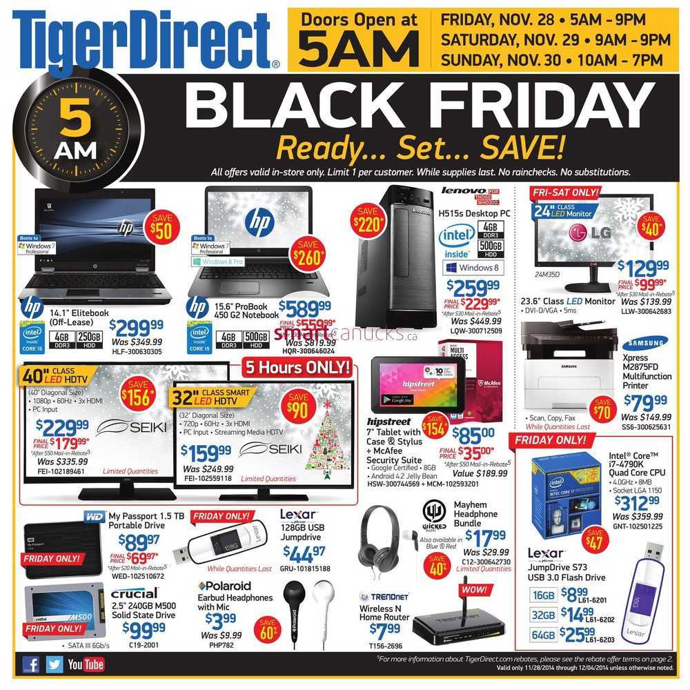 TigerDirect.ca Canada Flyers