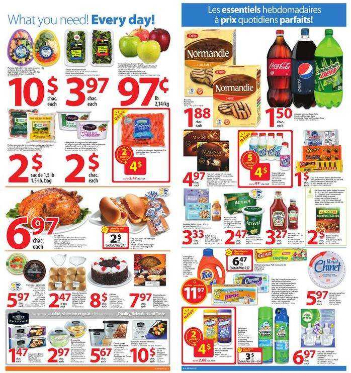Walmart Supercentre(QC) flyer Apr 4 to 10