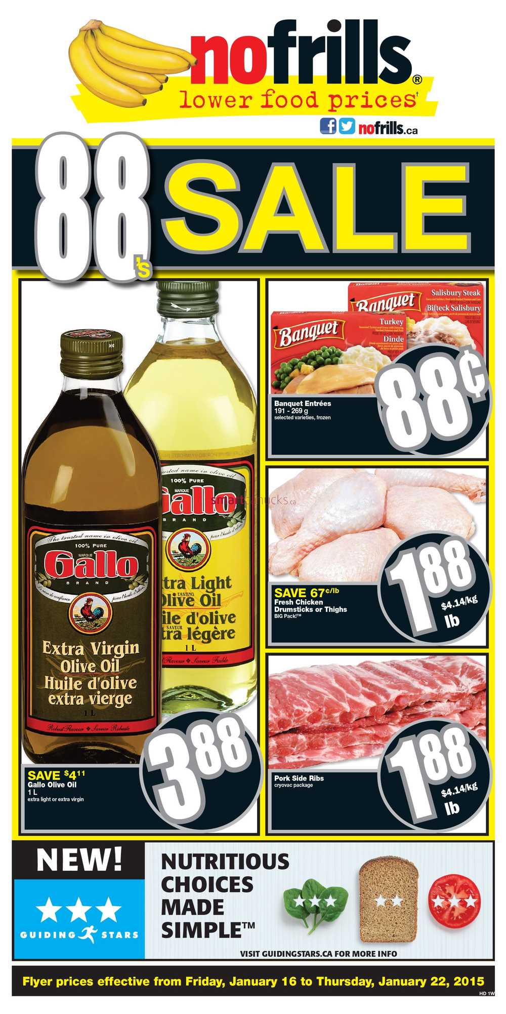 No Frills (West) Flyer January 16 to 22