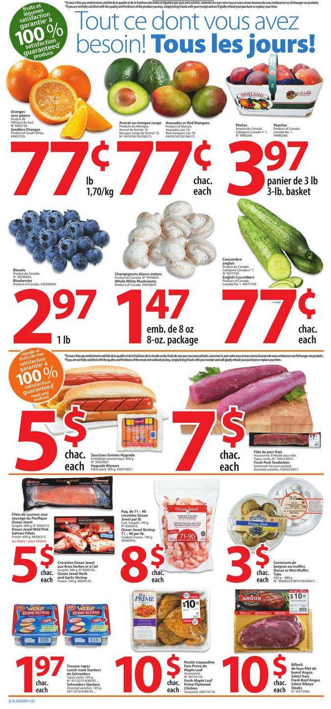 Walmart Supercentre(QC) flyer Aug 8 to 14