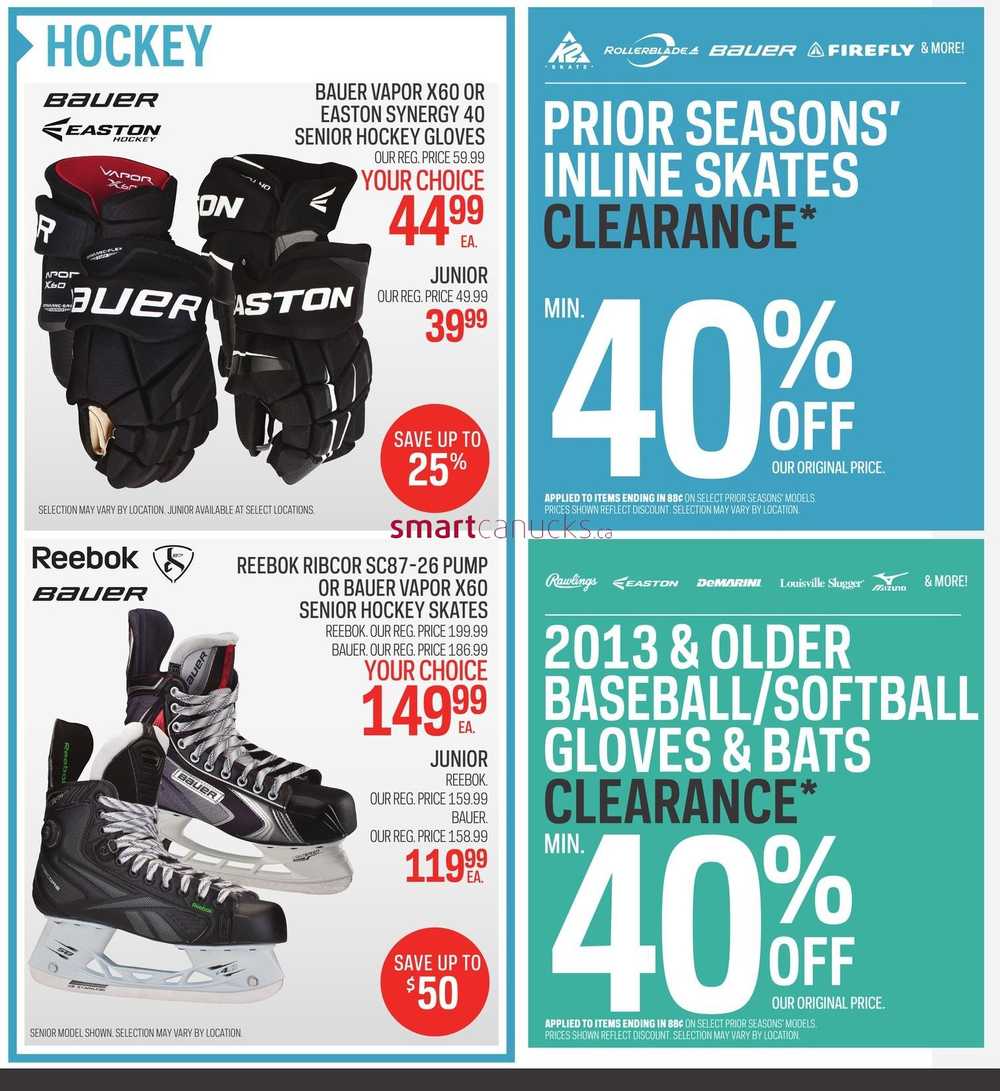 Sport Chek Flyer March 11 to 23