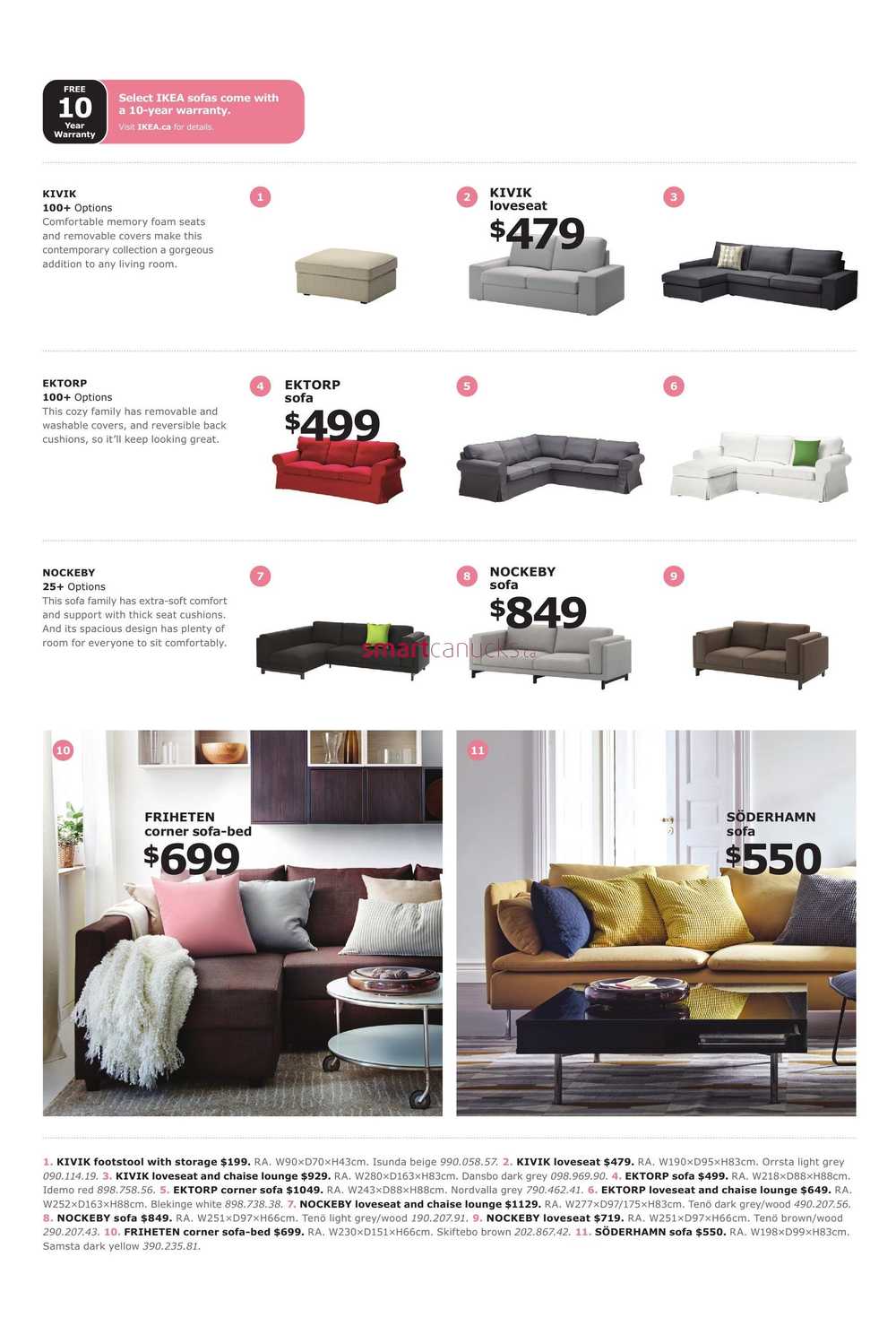 Ikea Sofa Event Flyer April 6 To 20