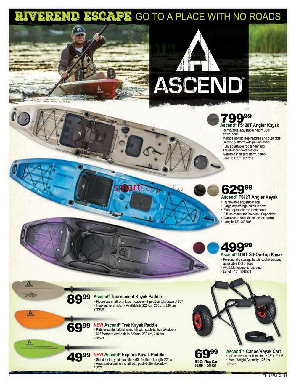 Ascend Tournament Kayak Paddle