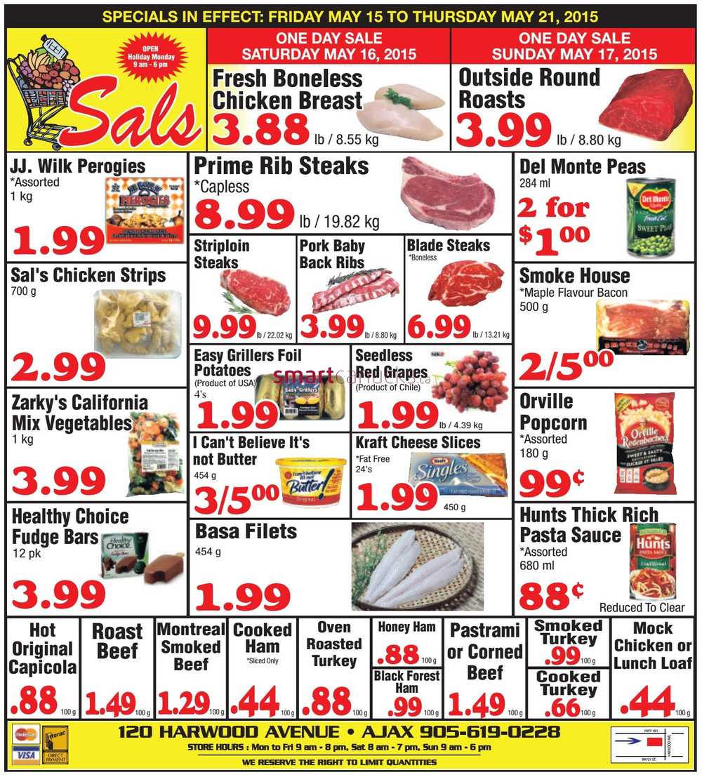Sal S Grocery Flyer May 15 To 21