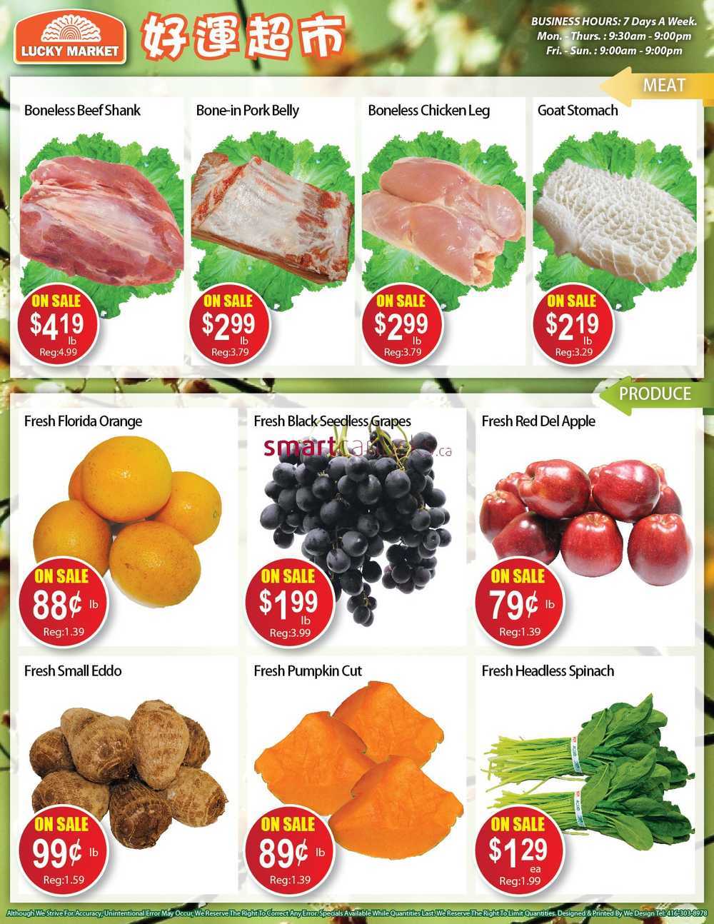 Lucky Market Flyer May 22 to 28