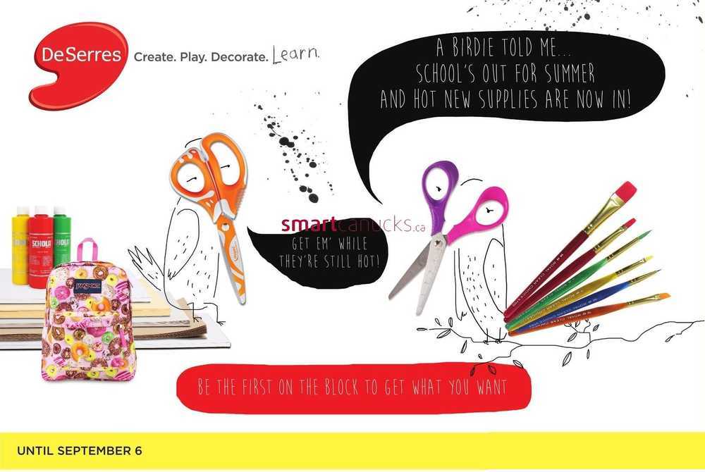 DeSerres Canada Flyers