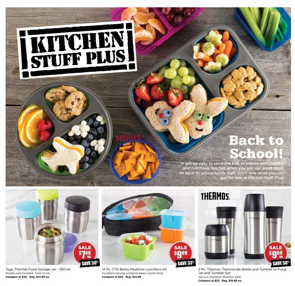 Kitchen Stuff Plus Flyer August 20 To September 7   Kitchen Stuff Plus Flyer August 20 To September 7 1 