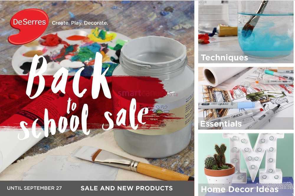 DeSerres Canada Flyers