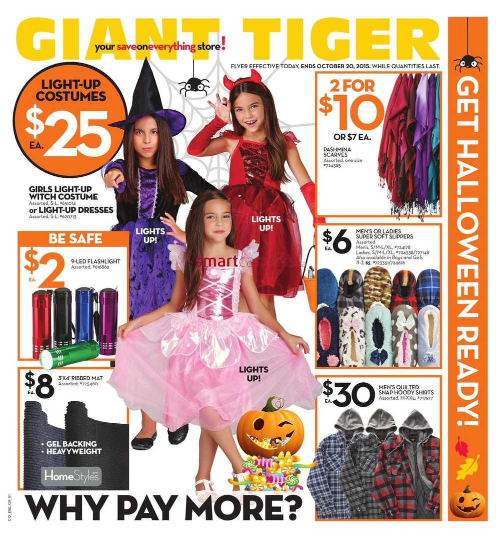 Giant Tiger (ON) Flyer October 14 to 20