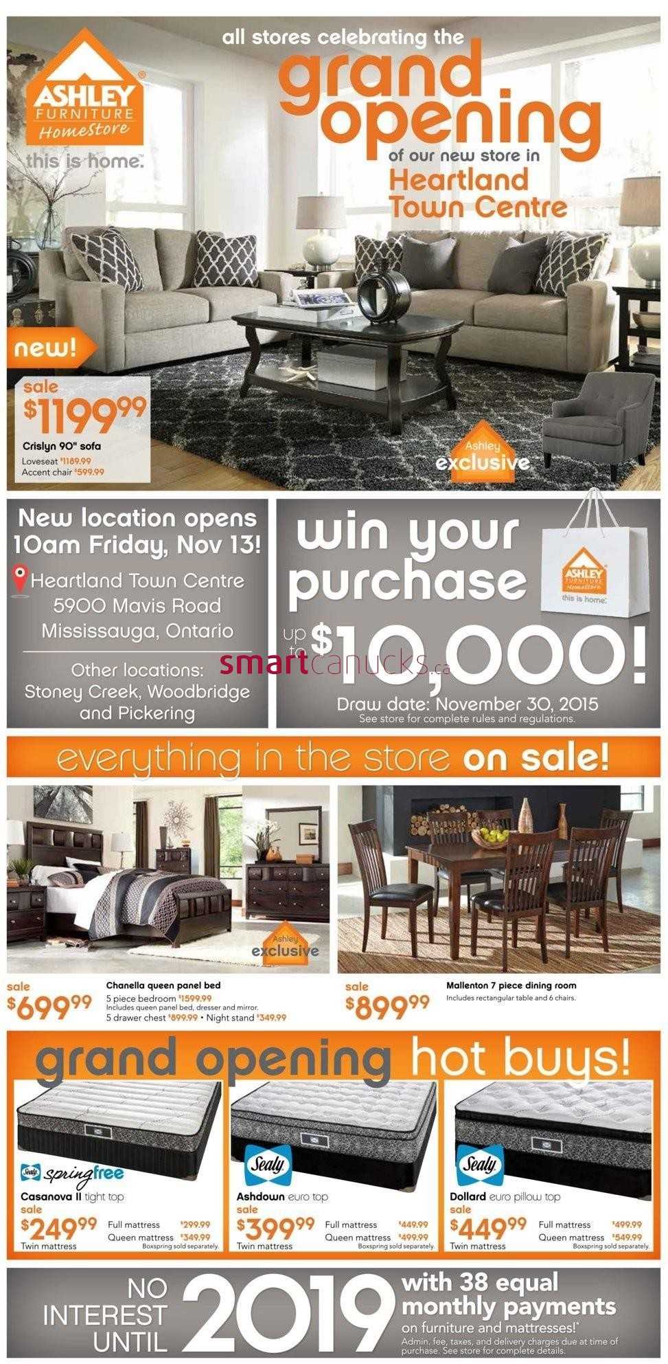 Ashley Furniture Home Store On Flyer November 12 To 25