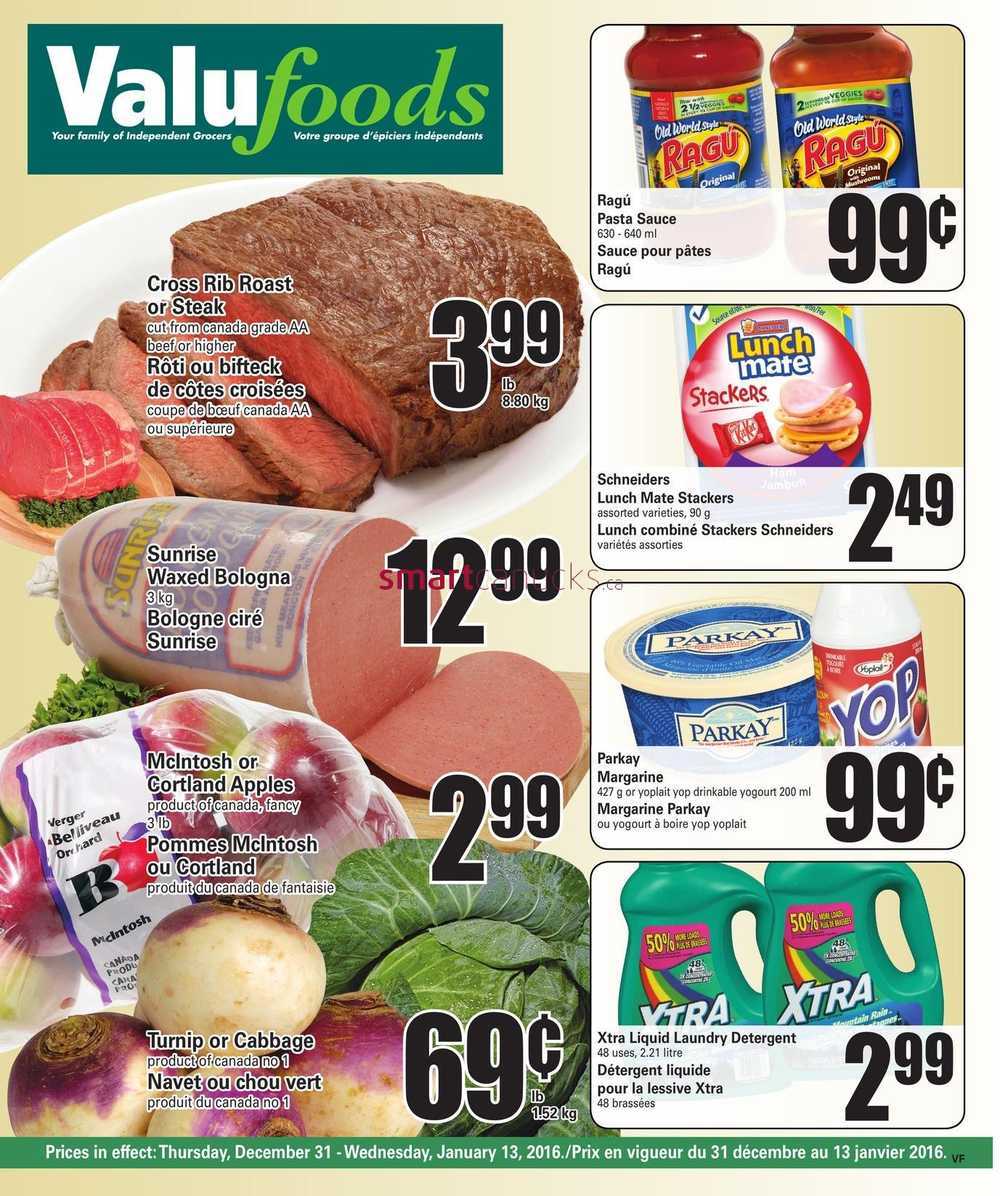 valufoods canada flyers valu foods flyer