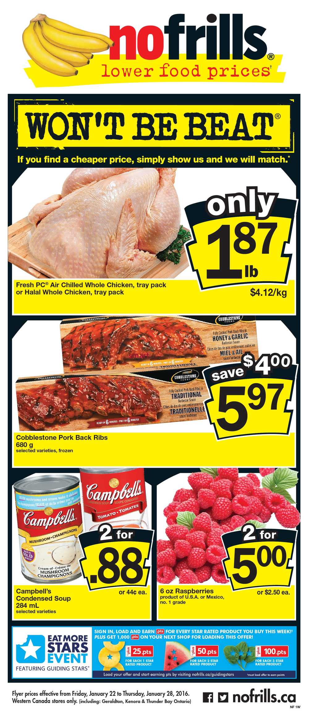 No Frills (West) Flyer January 22 to 28