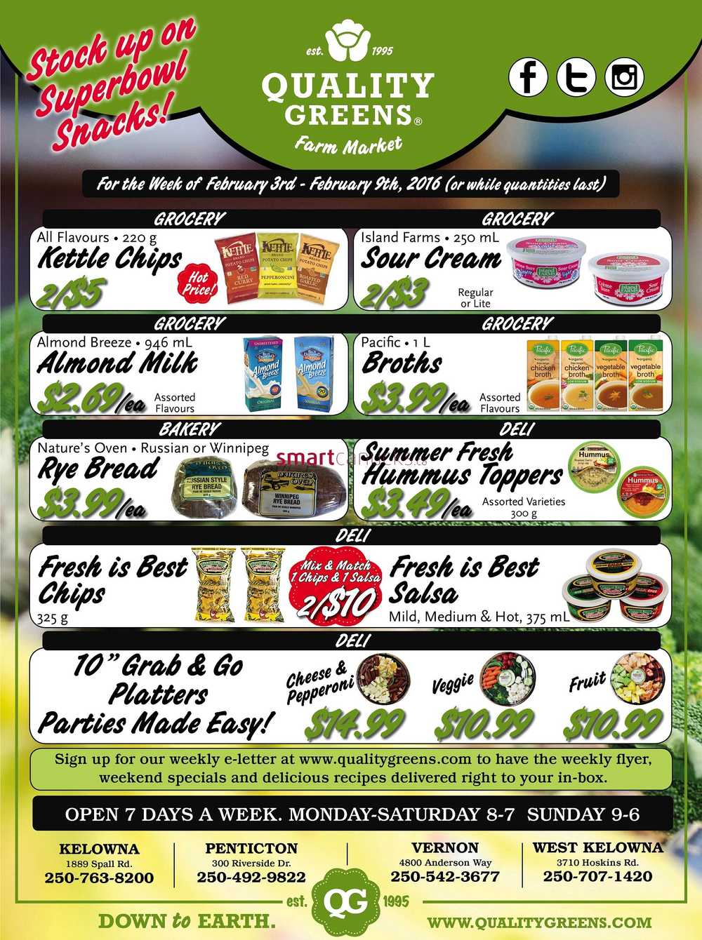 Quality Greens Flyer February 3 to 9