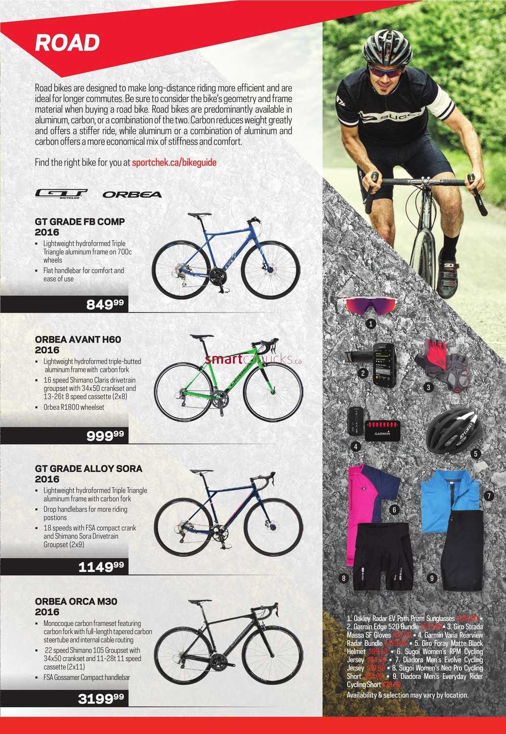 Sport Chek Bike Guide March 7 To October 31