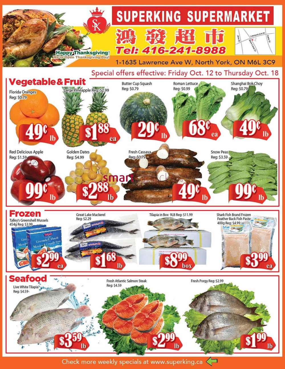 Superking Supermarket flyer Oct 12 to 18