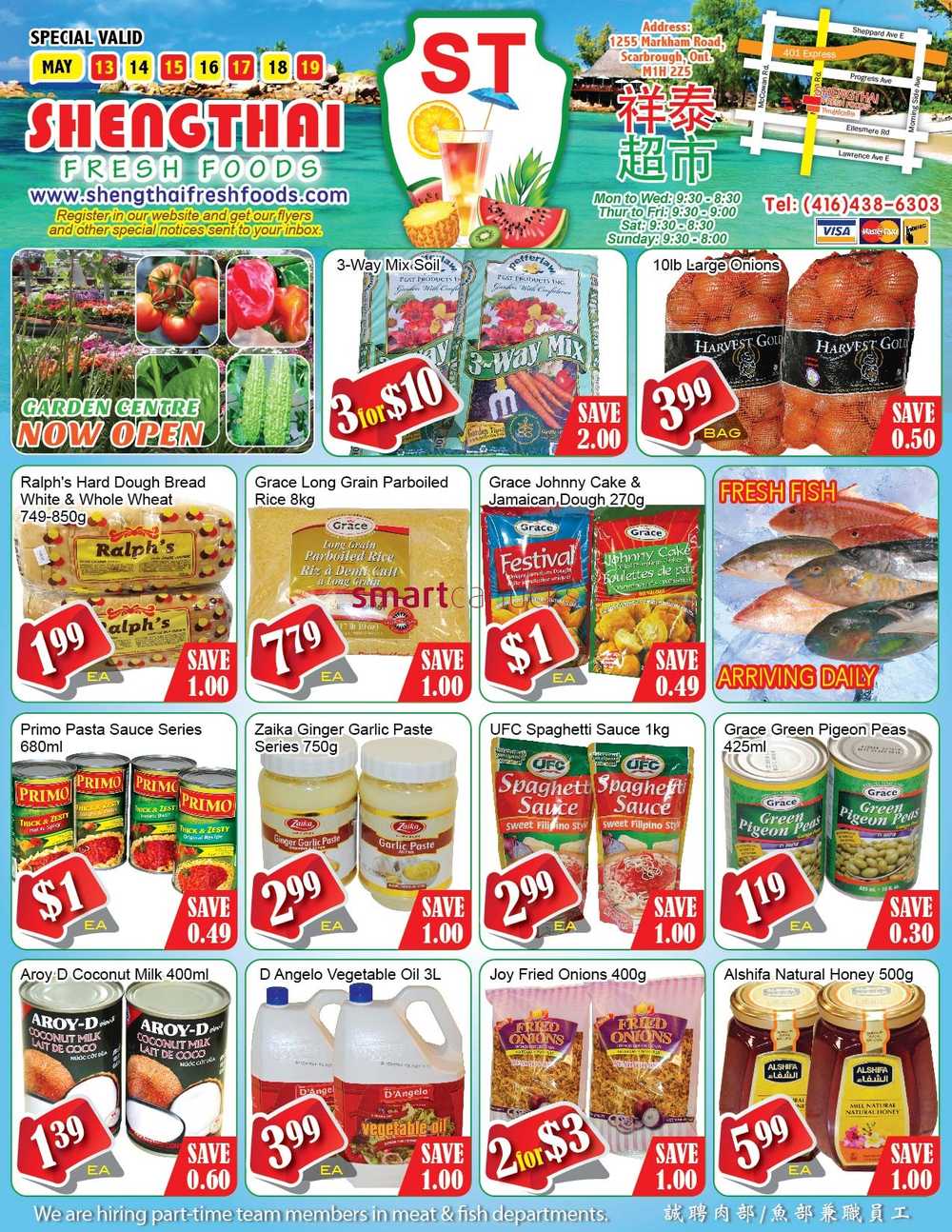 Shengthai Fresh Foods Flyer May 13 to 19