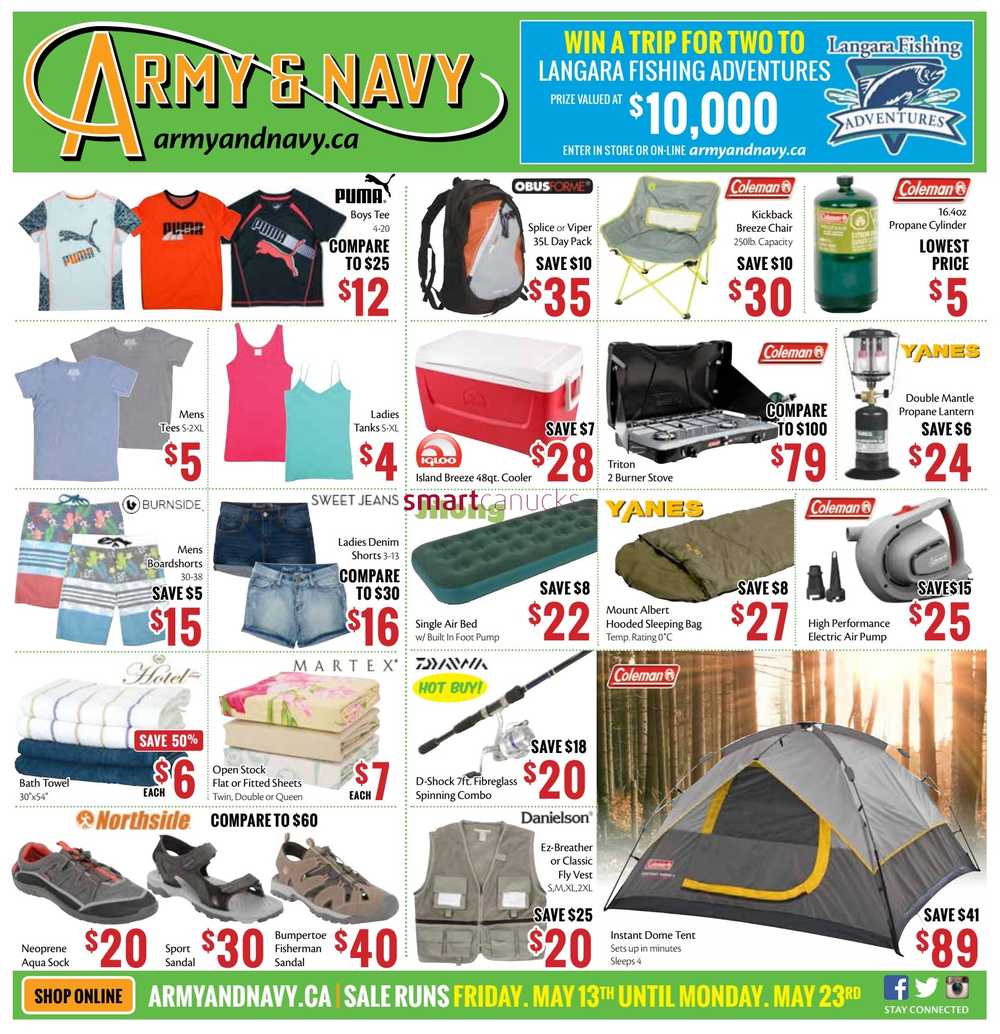 Army & Navy (BC) Flyer May 13 to 23