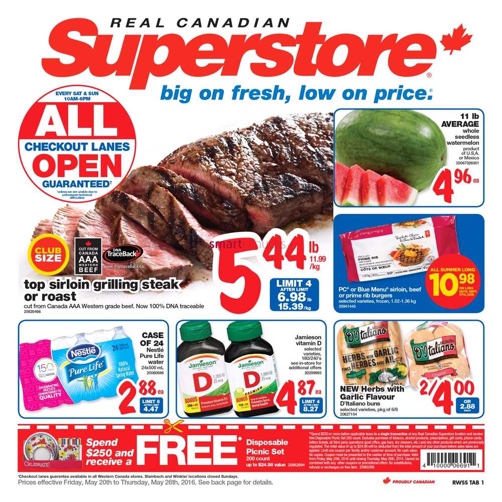 Real Canadian Superstore (West) Flyer May 20 to 26