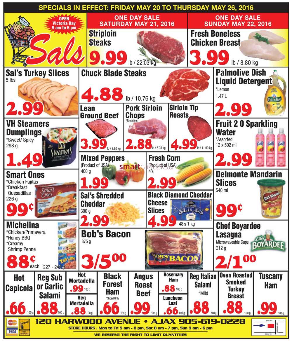 Sal's Grocery Store Flyer May 20 to 26