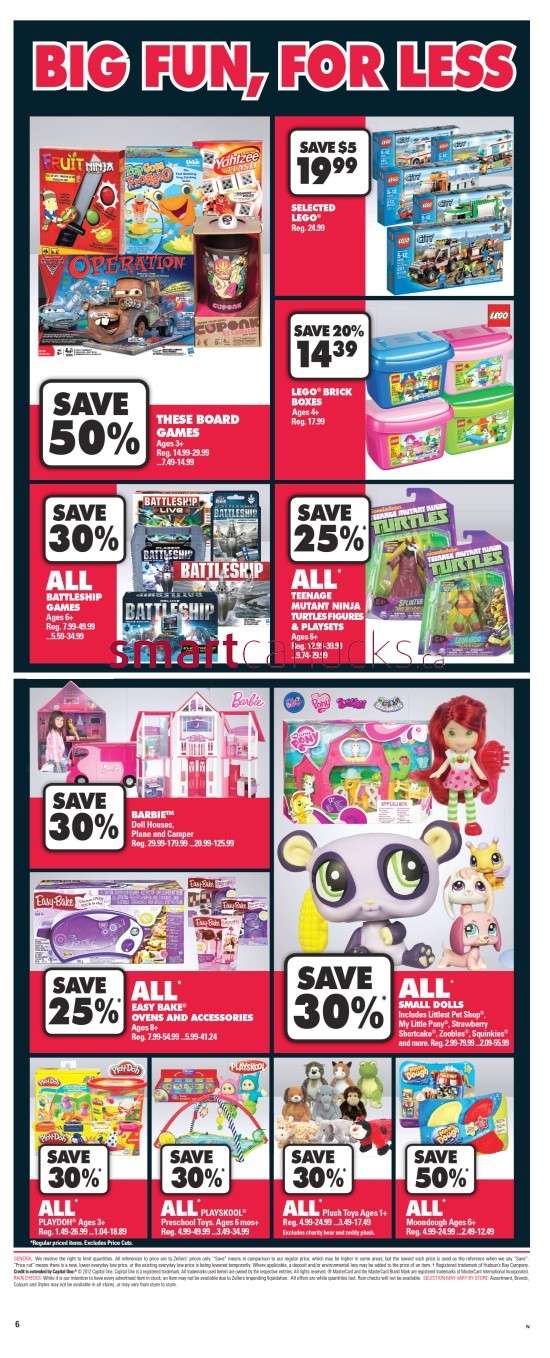 Zellers flyer Oct 26 to Nov 1