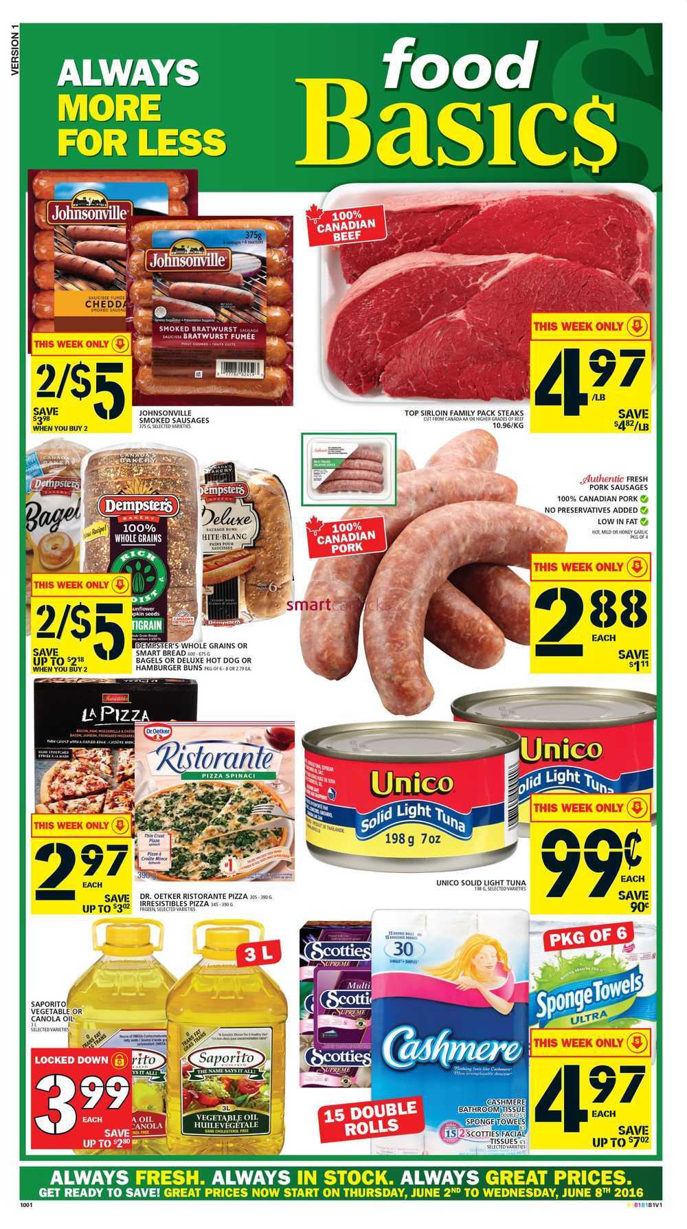Food Basics Flyer June 2 To 8