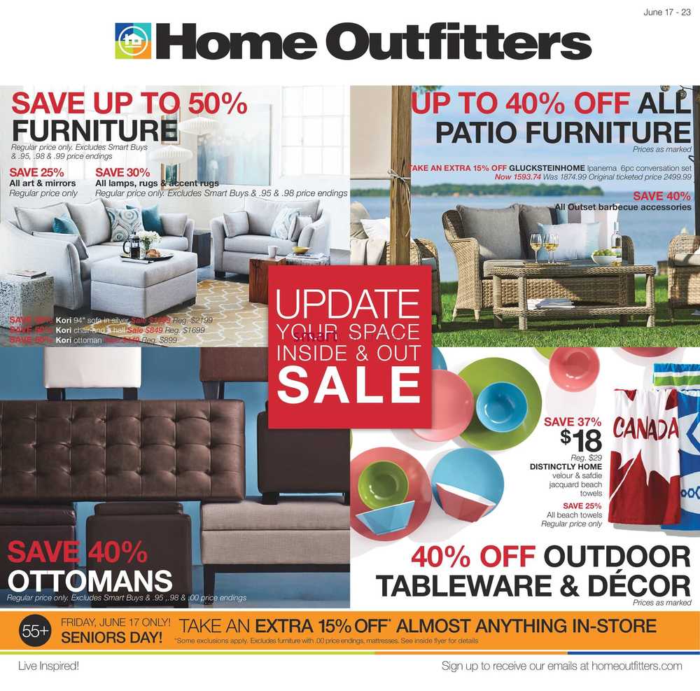 Home Outfitters Flyer June 17 to 23