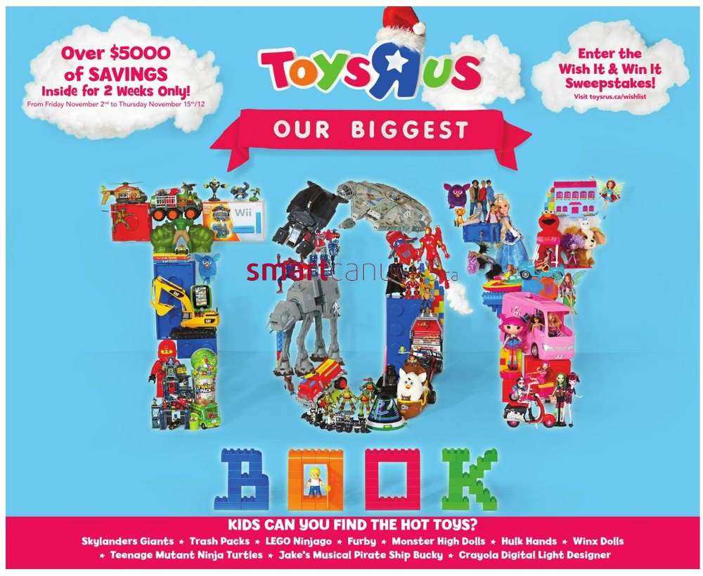 Toys R Us Toy Book valid from Nov 2 to 15