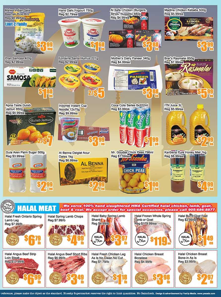 Blue Sky Supermarket (Pickering) Flyer July 1 to 7