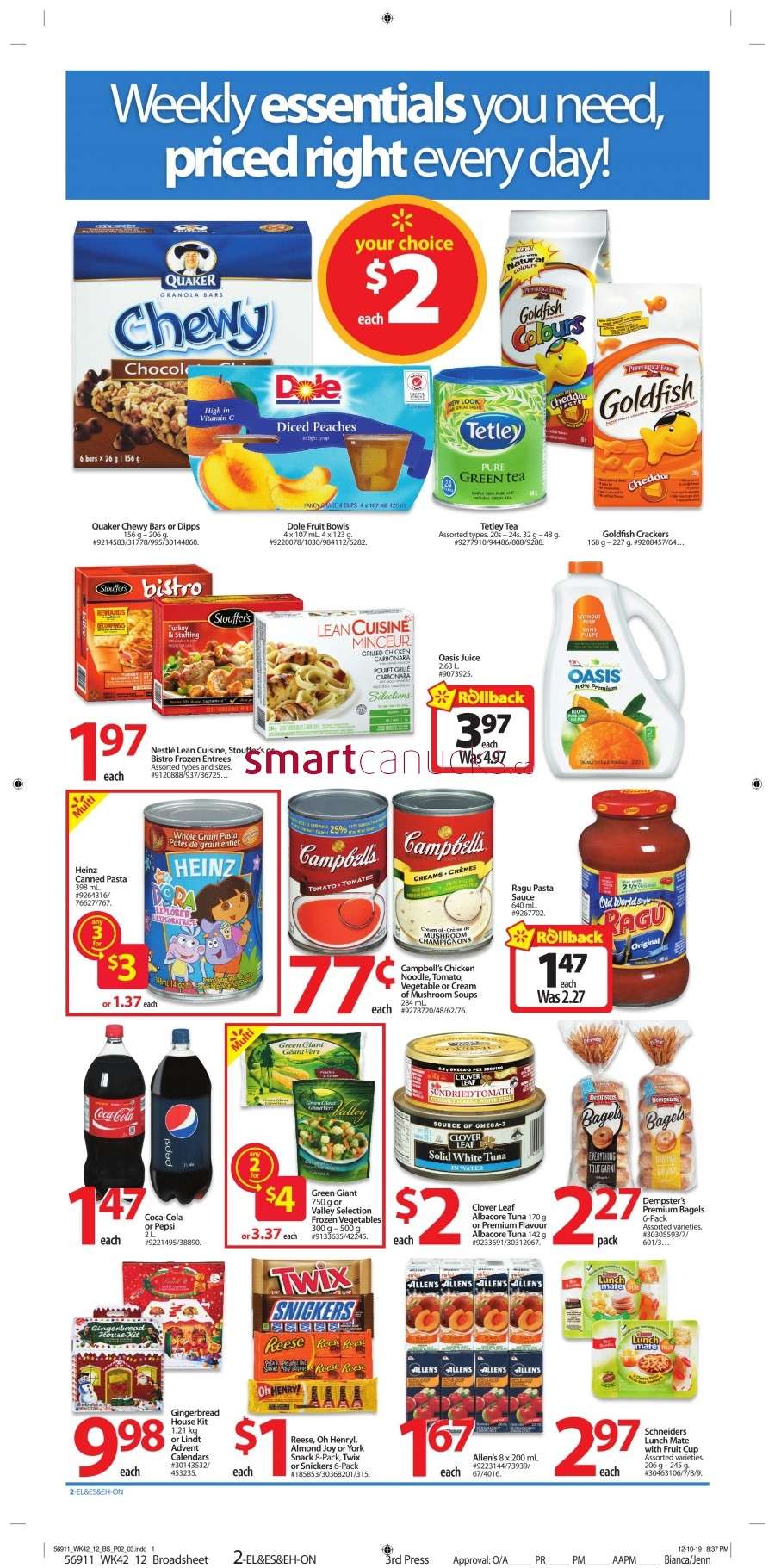 Walmart(ON) flyer Nov 9 to 15