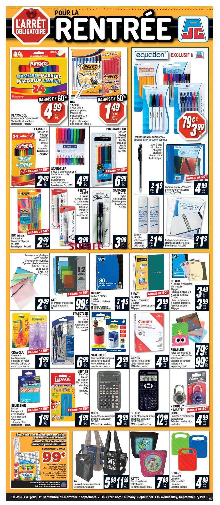 Jean Coutu QC Flyer September 1 To 7
