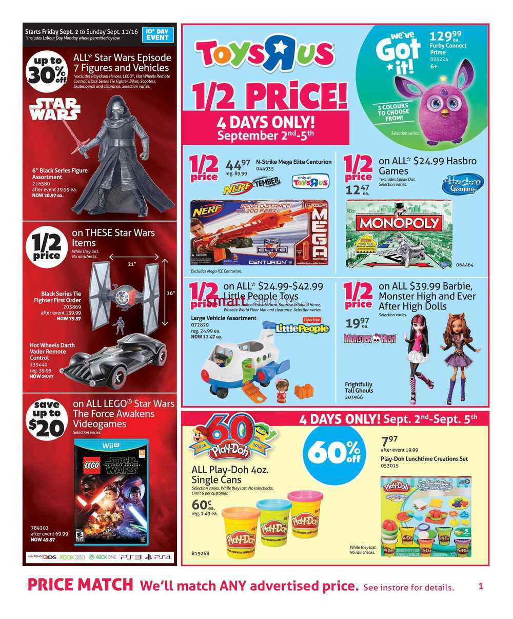 Toys R Us Canada Flyers