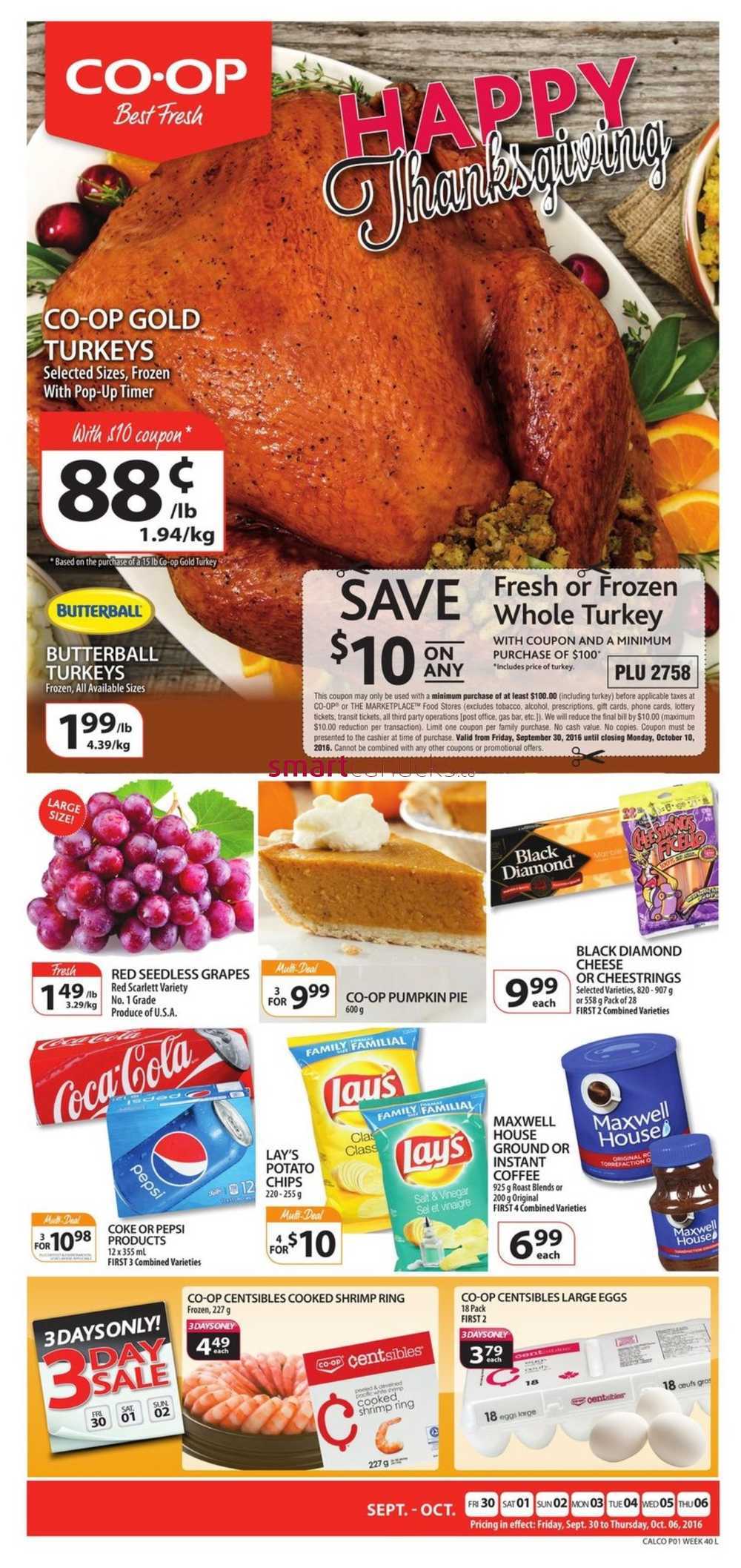 Calgary Co Op Flyer September 30 To October 6